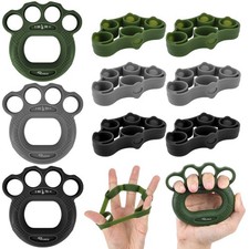 Hand Strengthener, 9 Pack Grip Strength Trainer with Finger Extensor Bands, F...
