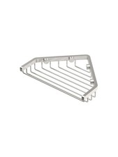 1513 7-Inch Length Shower or Tub Corner Basket, Satin Nickel