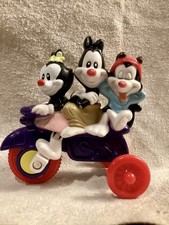 Vintage 1993 McDonald  s Happy Meal Toy with Yakko Wakko And Dot Animaniacs Trio
