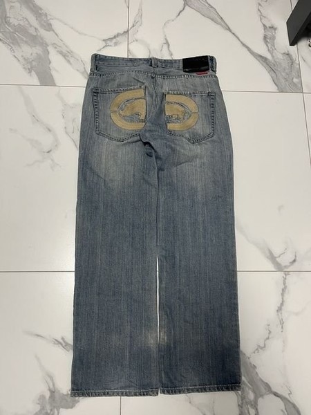 Men Ecko Jeans Navy Denim