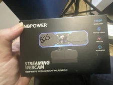 NBPower 1080P HD Webcam For Streaming - 60FPS