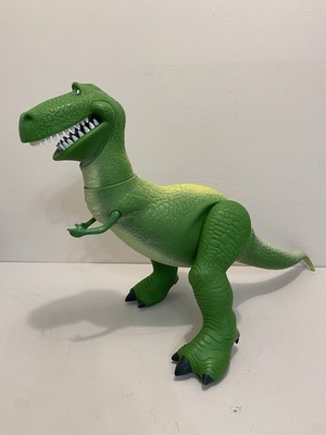 Disney Pixar Thinkway Toy Story 11”-Tall Non-Talking Rex Dinosaur