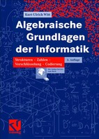 Algebraische Grundlagen Der Informatik | Kurt-Ulrich Witt | Taschenbuch | Xvii