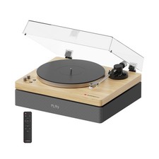 AudioSource Vinyl Record Player, Bluetooth Turntable with 2.1 Channel Speaker...