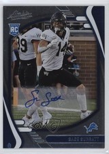 2021 Panini Absolute Rookies Signatures Sage Surratt #196 Auto 11cz