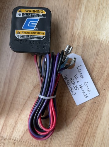 Lennox 20394812 Compressor Harness 15M35 USED **TESTED**
