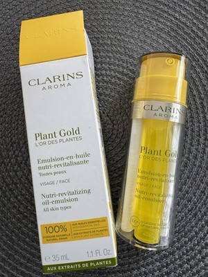 CLARINS Plant Gold Nutri-revitalizing Oil Emulsion, Alle Hauttypen, Neu, 35ml
