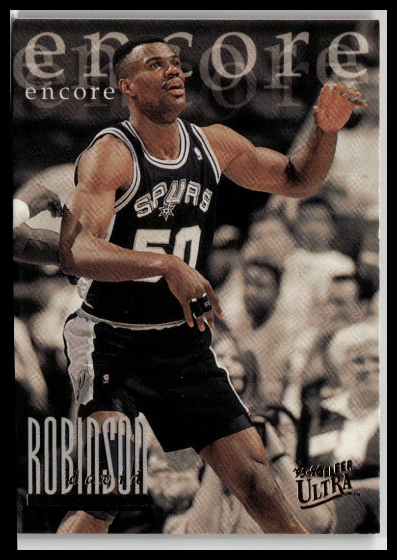 1995-96 Ultra #335 David Robinson