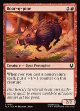 Boar-q-pine (Avatar: The Last Airbender 124) - Common Magic: The Gathering Card