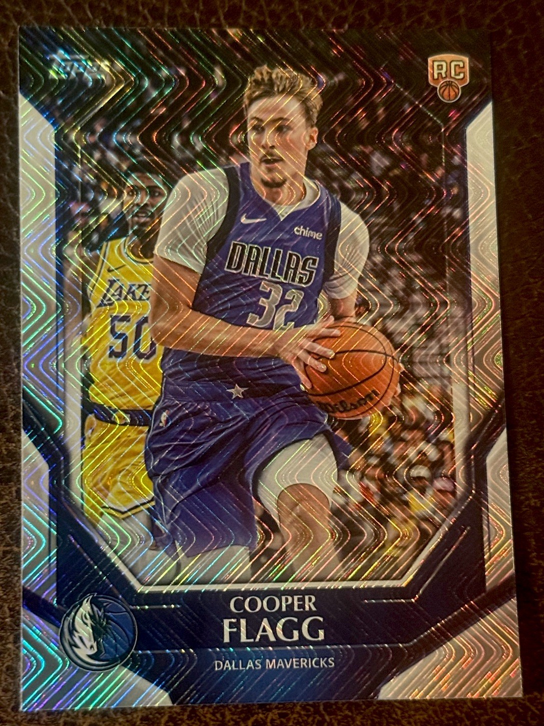 2026 Topps Collector Kit COOPER FLAGG Wave Foil Parallel RC NBA-6 MAVERICKS