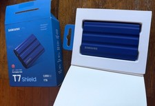 Set of 4 SAMSUNG T7 Portable SSDs - 1TB each