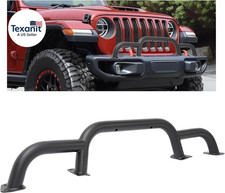 Front Bumper Brush Guard Bull Bar Compatible With 2018-2024 Jeep Wrangler Jl 202