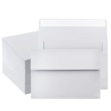 150 Pack A7 Invitation Envelopes for 5x7 Greeting Cards Self Seal A7 White