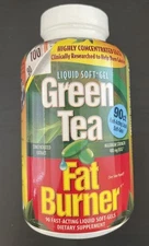 Green Tea Fat Burner®, 90 Fast-Acting Liquid Soft-Gels (2 Pack)
