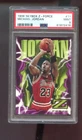 1996-97 Skybox Z-Force #11 Michael Jordan PSA 9 Graded Card NBA 96-97 ZForce