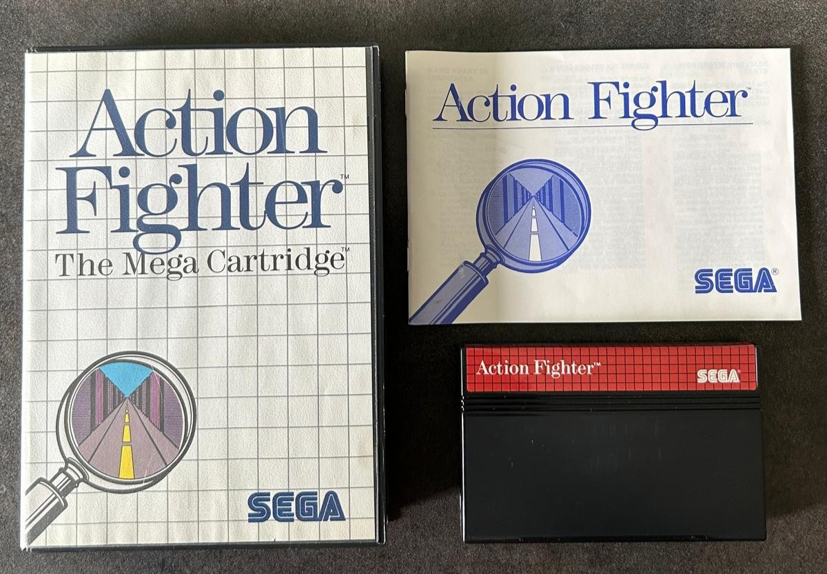 Action fighter sega master system complet CIB PAL