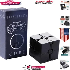 Infinity Cube Sensory Fidget Toy –  Stress Relief for Kids & Adults