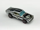 Hot Wheels Redline MUSTANG BOSS HOSS Chrome Club Car White Interior Very Nice !!
