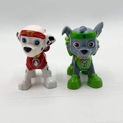 Paw Patrol Pup Fu Figures Rocky Marshall Pup-Fu Marshall Arts Transforming