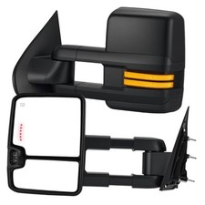 Tow Mirrors Compatible with 2014-2018 Chevy Silverado GMC Sierra, Extended