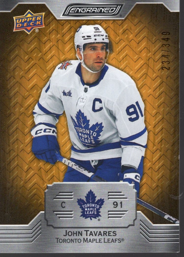 2023-24 Upper Deck Engrained #3 John Tavares /349 - HKY
