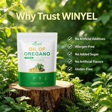 WINYEL Basil Oil Black Seed Oil 6000mg Dietar...