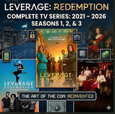 Leverage:Redemption TV Series2021  2022 Season 1,2,3 Heist/Comedy Full HD All Reg