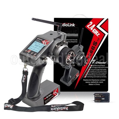 Radiolink RC6GS V3 + R7FG 7CH 600M/1968.5FT RC Receiver   2.4G ot25 #cv