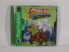 Scooby Doo Cyber Chase PS1 PlayStation Greatest Hits Complete Tested