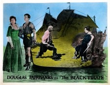 Old Movie Photo The Black Pirate Lobby Card Billie Dove Douglas Fairbanks Sr