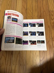 Vtg 1987 NES Official Nintendo Player's Guide w/ Sticker Sheet Stadium Events