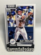 2026 Topps Series 1 Alex Freeland RC #74 Dodgers 