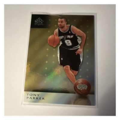 Upper Deck 2006-07 Reflections Tony Parker Spurs Gold #88 Serial /299