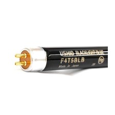 Lámpara fluorescente azul luz negra USHIO F4T5BLB 4.5W T5 UV