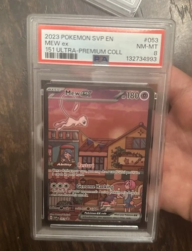 Mew Ex Promo #53 151 Ultra Premium Collection STRONG PSA 8 NM/Mint SVP REGRADE ?