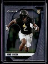 2025 Panini Draft Picks Prizm Kobe Hudson RC Los Angeles Rams #136