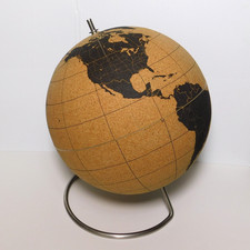 Suck UK Cork Globe World Map Push Pin Board 1...