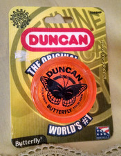 Duncan Yo Yo Butterfly Orange New 1999 Flambeau Genuine Classic Ser 3269NP Yoyo