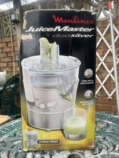 Moulinex Juice Master Duo Silver