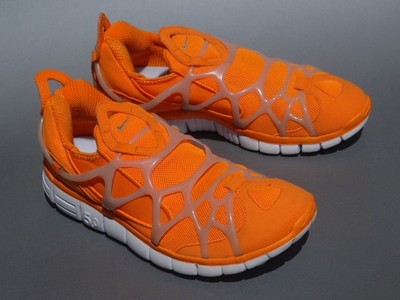 Deadstock 2012 Nike Free Kukini Vivid Orange Medium Grey 511444-801 Men Us7.5