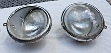 Vintage Vw Volkswagon Beetle Headlight Assemblys 211.941.037a Hella E1..067.01