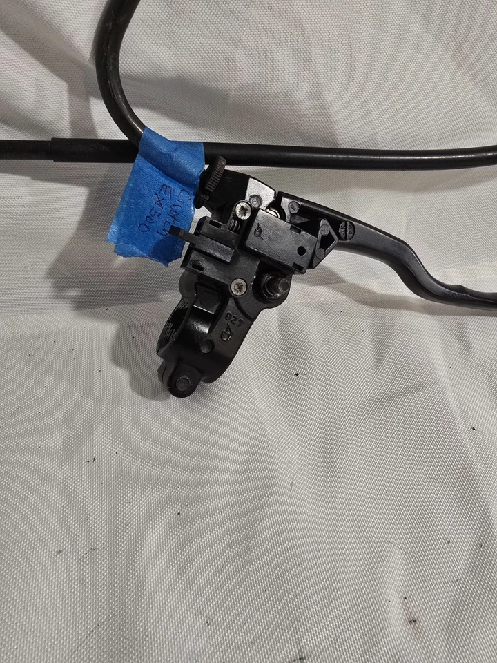 1987-93 KAWASAKI EX500 NINJA 500 РЫЧАГ СЦЕПЛЕНИЯ И КАБЕЛЬ - Изображение 4 из 4