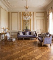 Elegantes Sofa Goldakzente Klassisch LuxuriöS Stilvoll Modern Edel