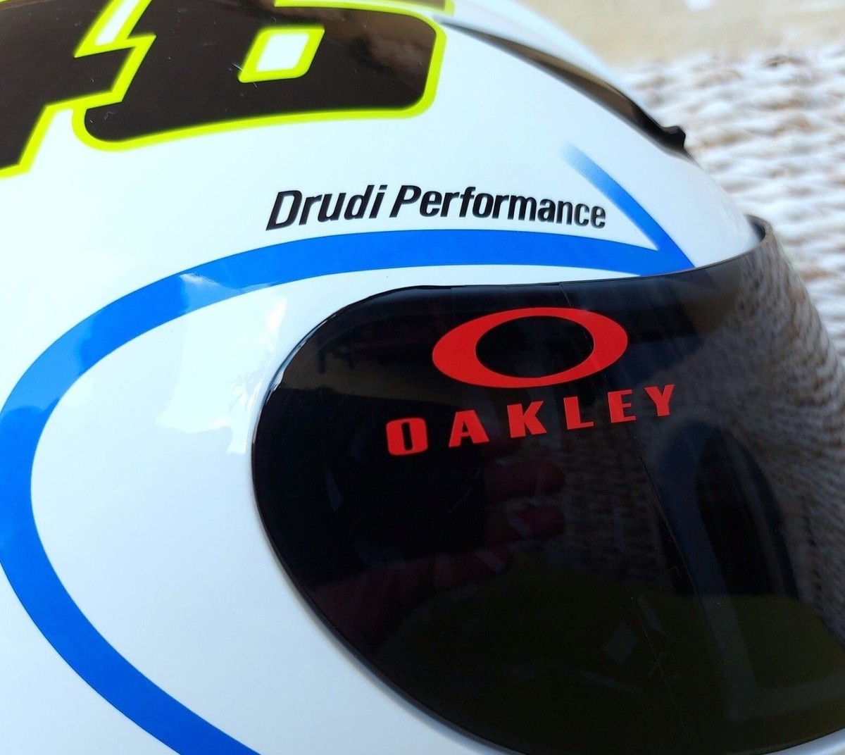 ロッシ　マルケス　オークリー　ステッカー OAKLEY HELMET VISOR STICKER DECAL VALENTINO ROSSI MARC MARQUEZ