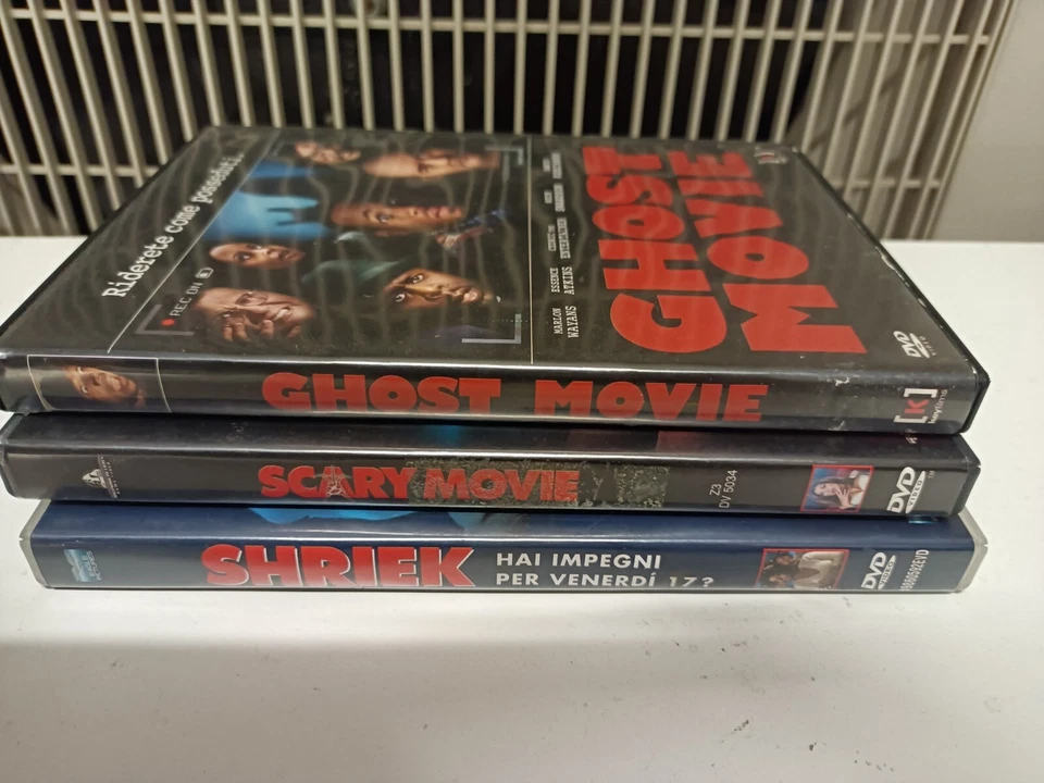 DVD COMMEDIE GHOST SCARY MOVIE SHRIEK HAI IMPEGNI PERVENERDÌ  17? LOTTO M - Immagine 2 di 4