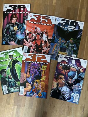 Original US-DC-Comics Countdown to Final Crisis #39-31 (31=Key Issue (Joker))