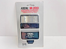 Focal M-200 Flash 20-01-21 Electronic Flash Unit For Most 35MM SLR Cameras