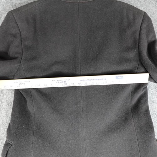 VTG Giorgio Armani Jacket Mens 41 Wool Cashmere Coat Double Breasted Peak Lapel - Picture 16 of 23