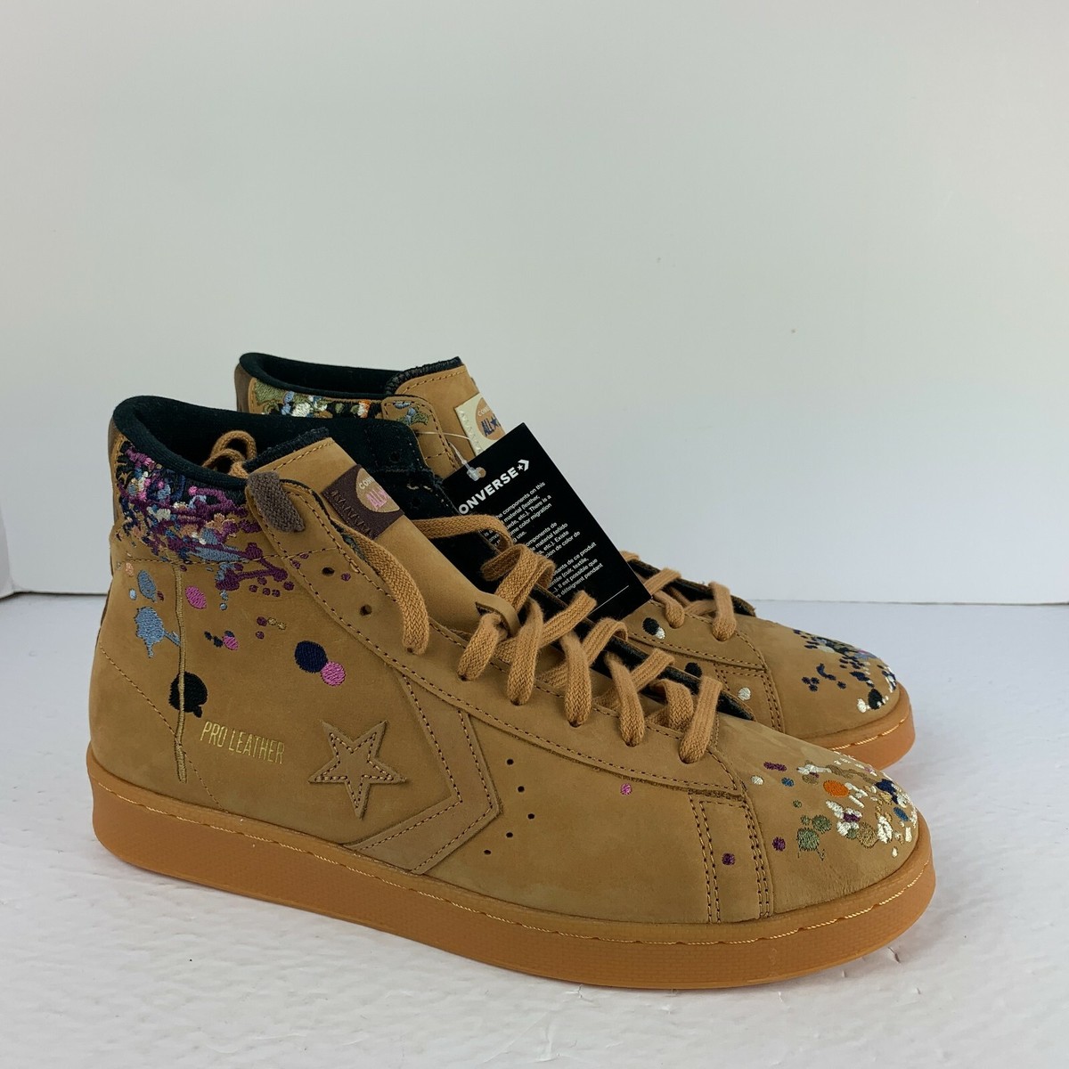 Converse Men's Bandulu x Pro Leather Mid Sneaker 169908C Tan