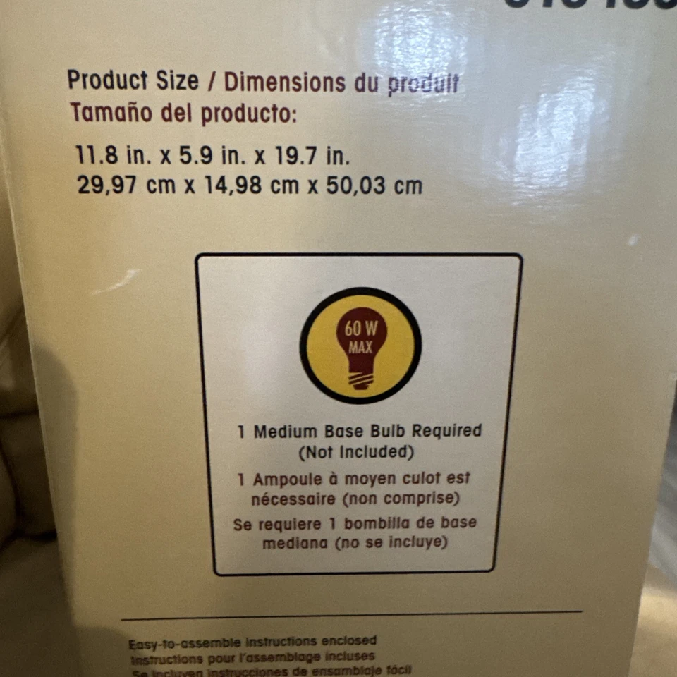 Lámpara de mesa con marco de fotos Foto 4 de 4